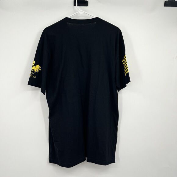 Mens Taco Tuesday Grunt Style Graphic T-Shirt Black Printed - Picture 3 of 7